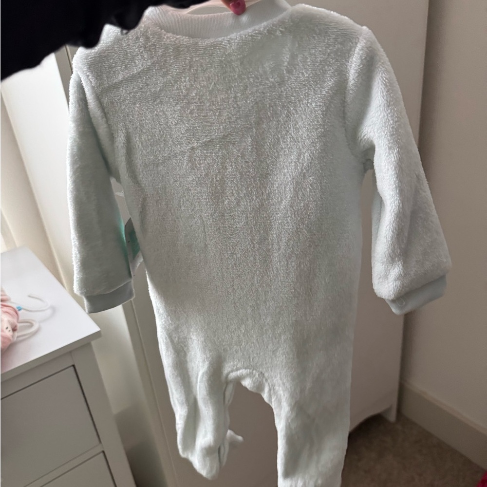 Cozy White Kids One Piece